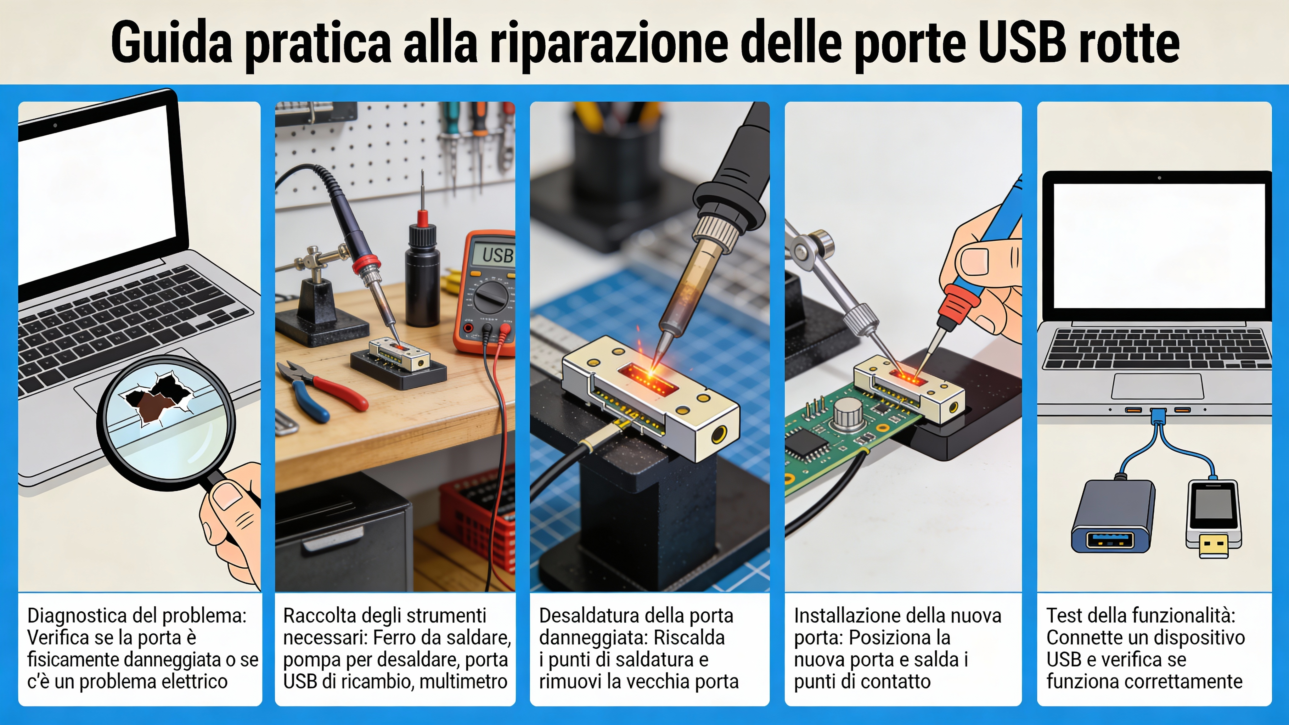 Riparare Porte USB Rotte: Guida Pratica
